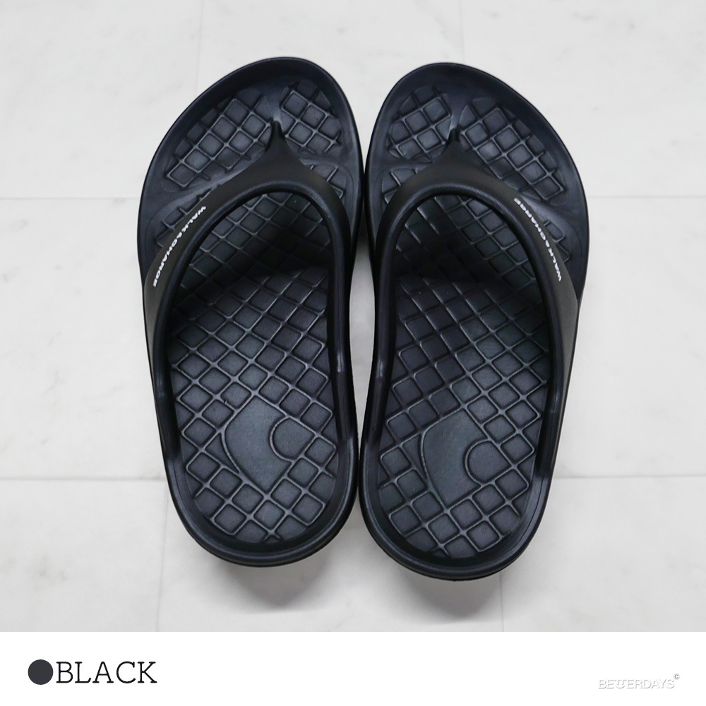 サンダル リグ rig リカバリーサンダル FLIP FLOP 2.0 Black White 22.5-28.5cm