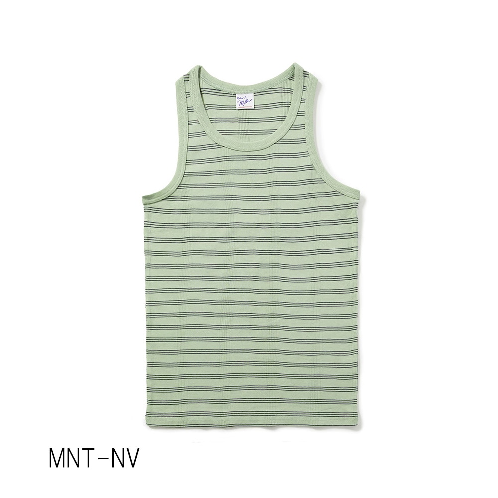 タンクトップ メンズ ロバートピーミラー リブ Panel-rib Tanktop