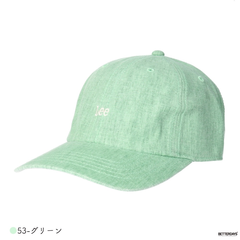 キャップ    リー コットン リネン Lee LE LOW CAP LINEN  