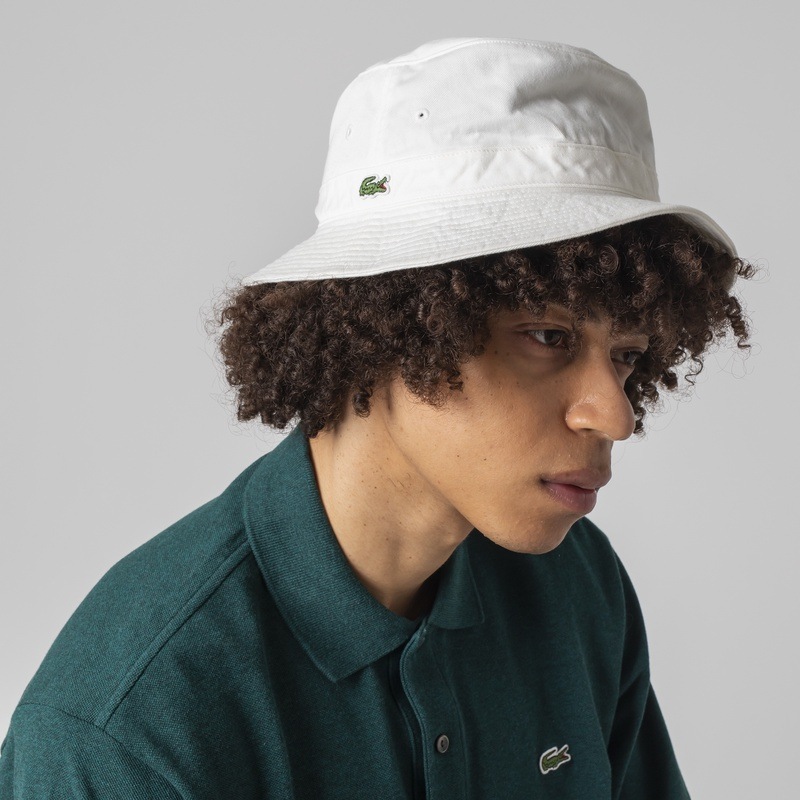 ハット ラコステ  メンズ レディース サハリハット サファリハット 58.5cm 【国内正規品】 LACOSTE