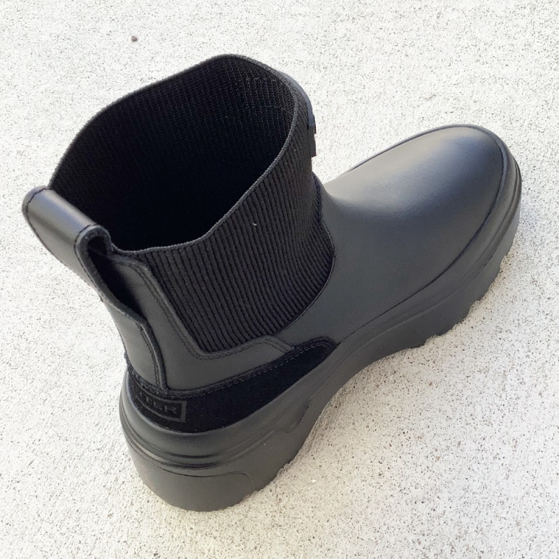 ブーツ  エクスプローラー チェルシー フラットフォームブーツ 22cm-25cm HUNTER WOMEN 