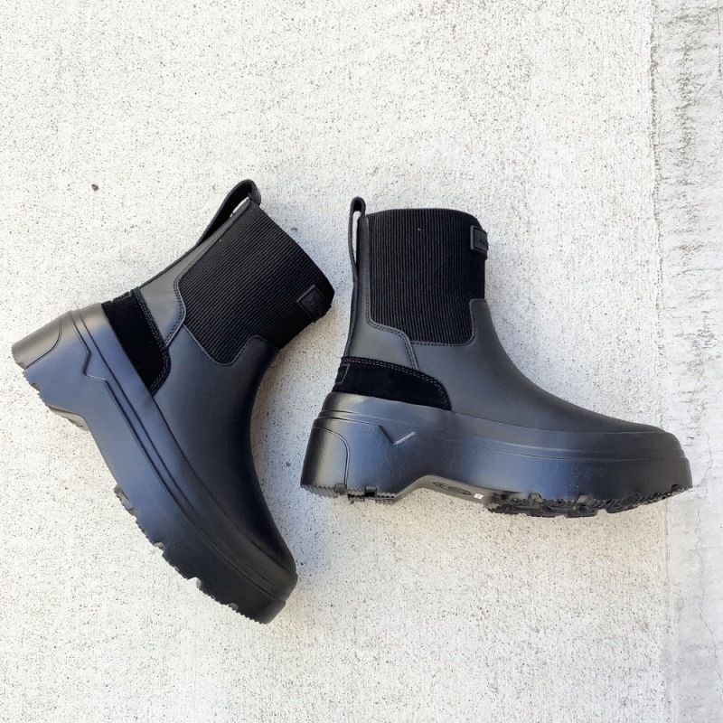 ブーツ  エクスプローラー チェルシー フラットフォームブーツ 22cm-25cm HUNTER WOMEN 