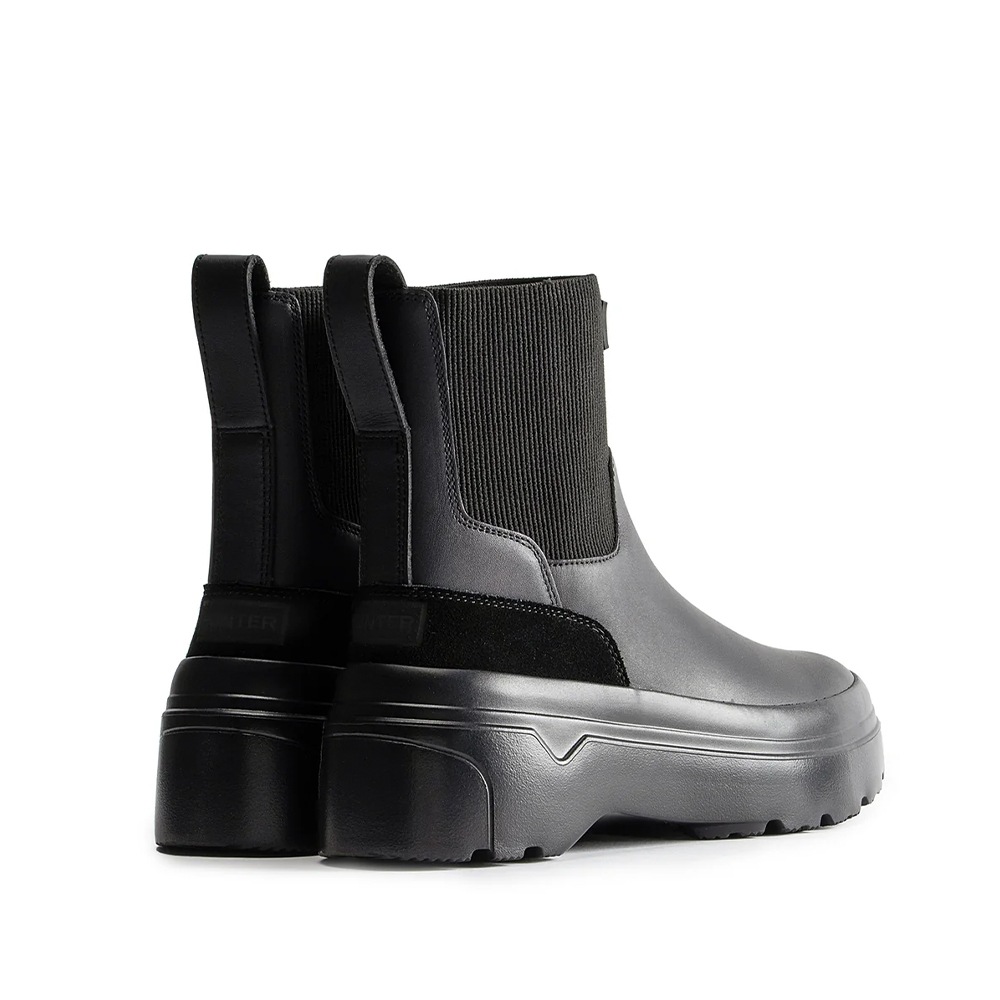 ブーツ  エクスプローラー チェルシー フラットフォームブーツ 22cm-25cm HUNTER WOMEN 