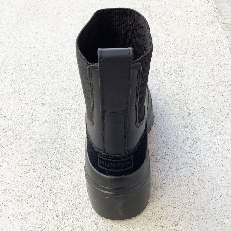 ブーツ  エクスプローラー チェルシー フラットフォームブーツ 22cm-25cm HUNTER WOMEN 