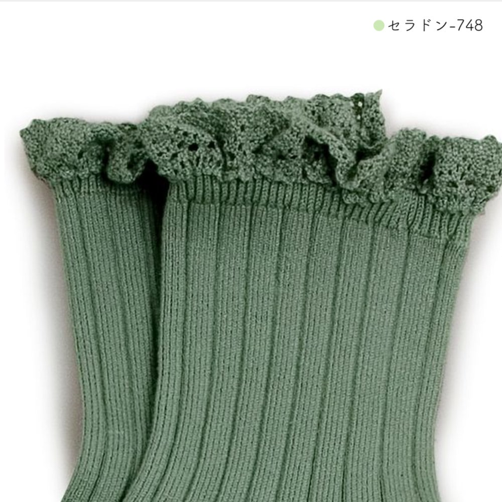 ソックス コレジアン リリー collegien Lili 12cm-21cm