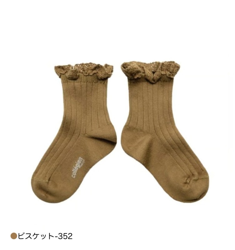 ソックス コレジアン リリー collegien Lili 12cm-21cm