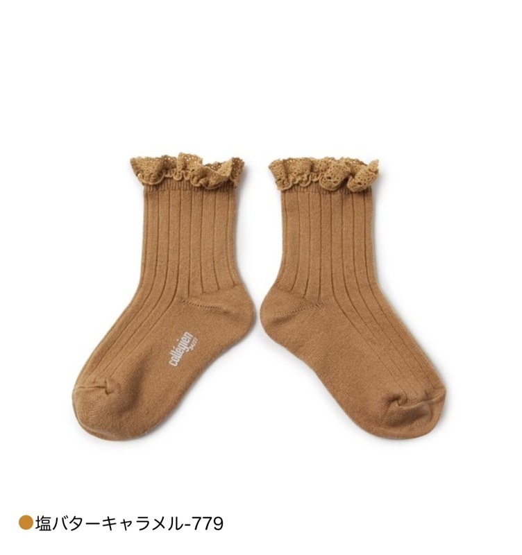 ソックス コレジアン リリー collegien Lili 12cm-21cm