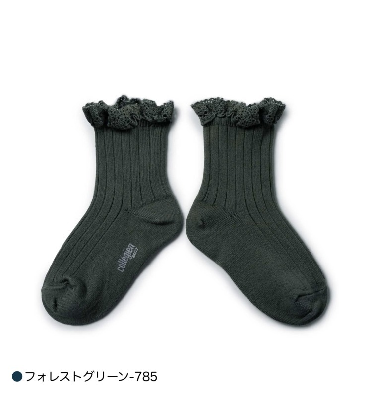ソックス コレジアン リリー collegien Lili 12cm-21cm
