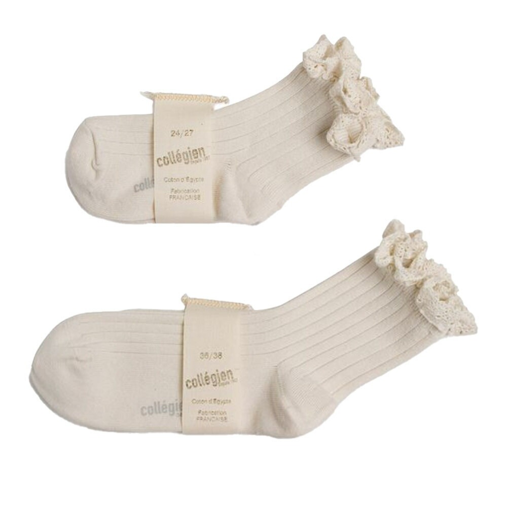 ソックス コレジアン リリー collegien Lili 12cm-21cm
