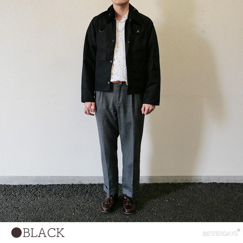 バブアー スペイ ワックスド コットン ショートブルゾン Barbour SPEY WAXED COTTON 【国内正規品】 