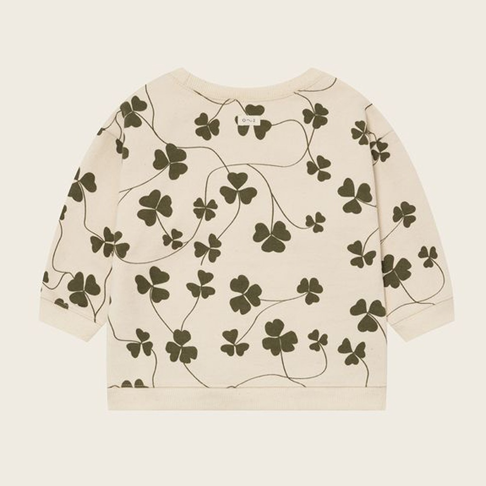 スウェット トレーナー  キッズ  ベビー オーガニックズー  Organic Zoo Clover Sweatshirt Undyed 【国内正規品】 オーガニックズー公式取扱店 ベターデイズ【25AW/OZ】  17clvbsoz612