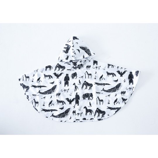 レインポンチョ キッズ チョコレートスープ chocolatesoup GEOMETRY RAINPONCHO