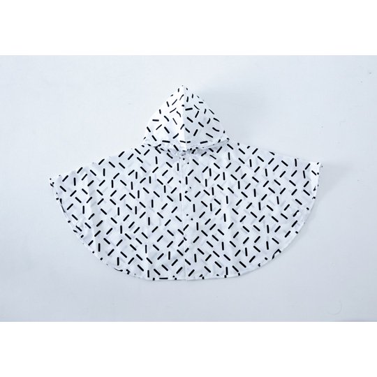 レインポンチョ キッズ チョコレートスープ chocolatesoup GEOMETRY RAINPONCHO