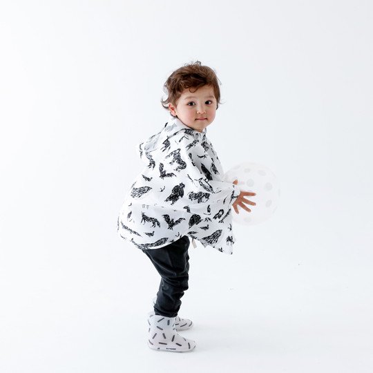 レインポンチョ キッズ チョコレートスープ chocolatesoup GEOMETRY RAINPONCHO