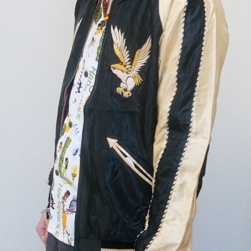 テーラー東洋 スカジャン リバーシブル アセテート スーベニア