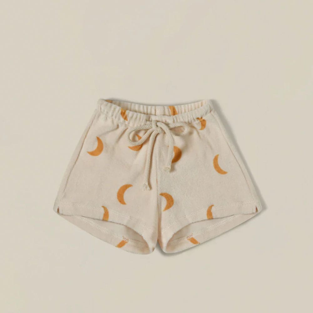 ショーツ ズボン  キッズ  ベビー オーガニックズー  Organic Zoo Honey Midnight Terry Rope Shorts 【国内正規品】12rswoz