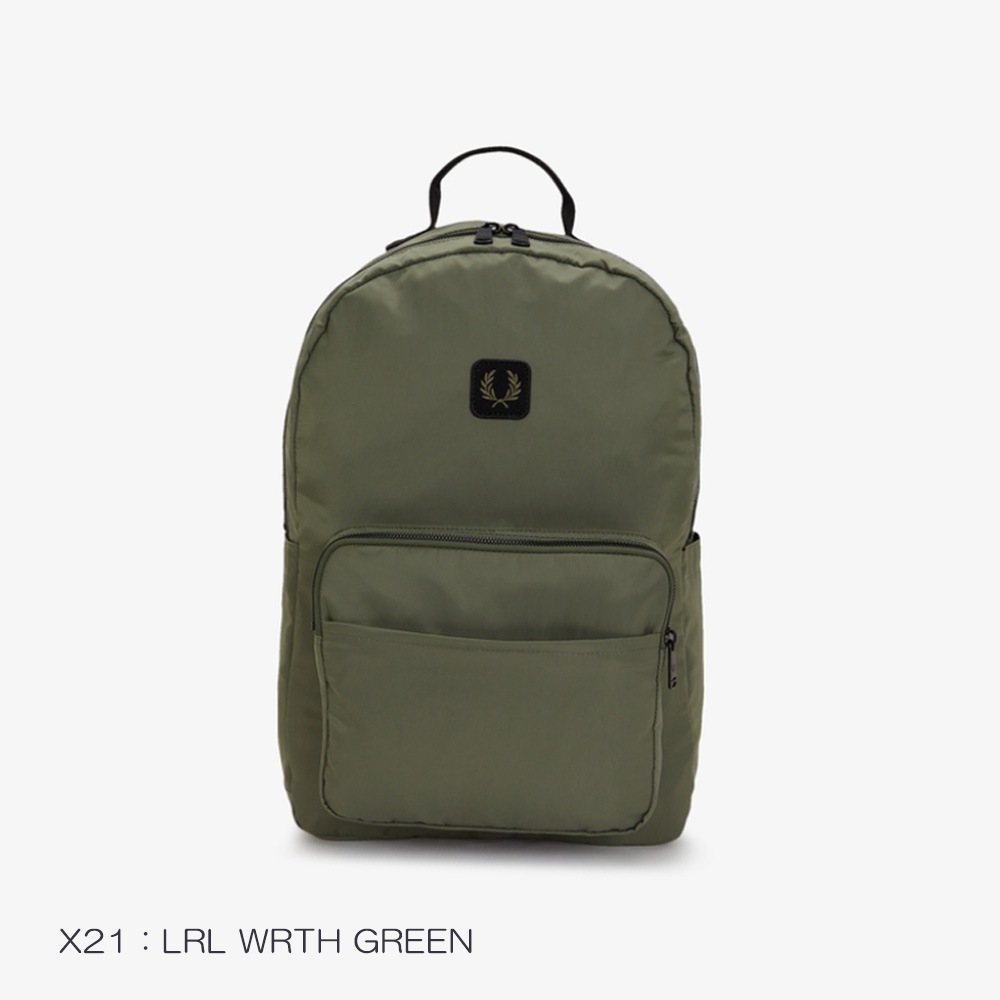 フレッドペリー  リュックサック ユニセックス バックパック FRED PERRY CRINKLE NYLON BACKPACK 【国内正規品】 L3339