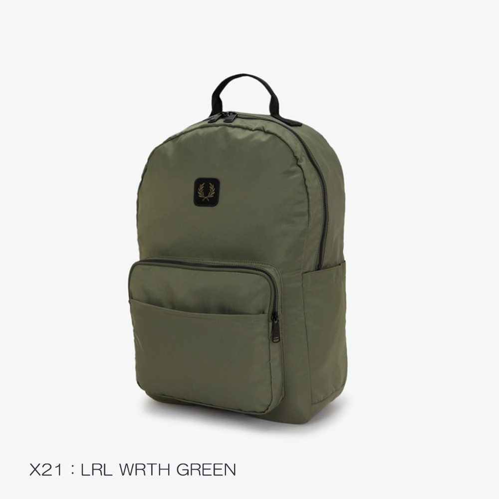 フレッドペリー  リュックサック ユニセックス バックパック FRED PERRY CRINKLE NYLON BACKPACK 【国内正規品】 L3339