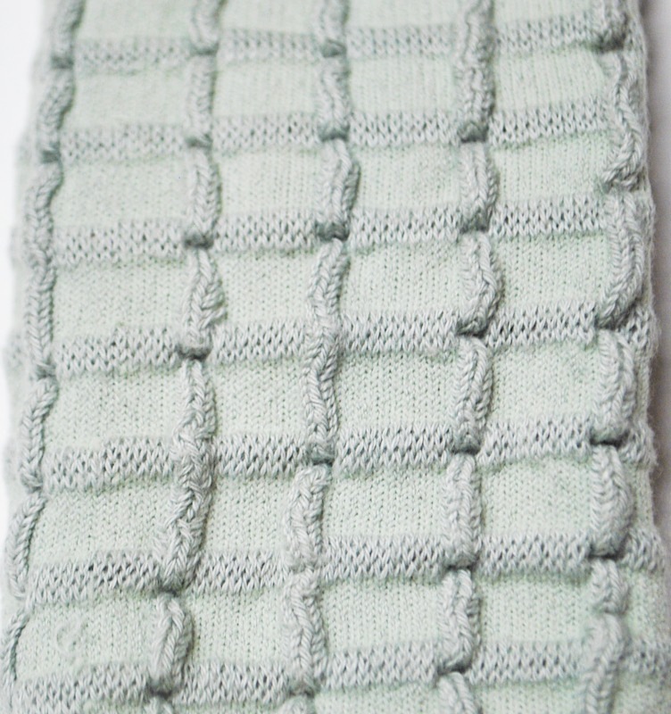 ソックス  コレジアン カミーユ チェックニットハイソックス 靴下 キッズ ベビー 子供 Collegien Camille 12cm-21cm