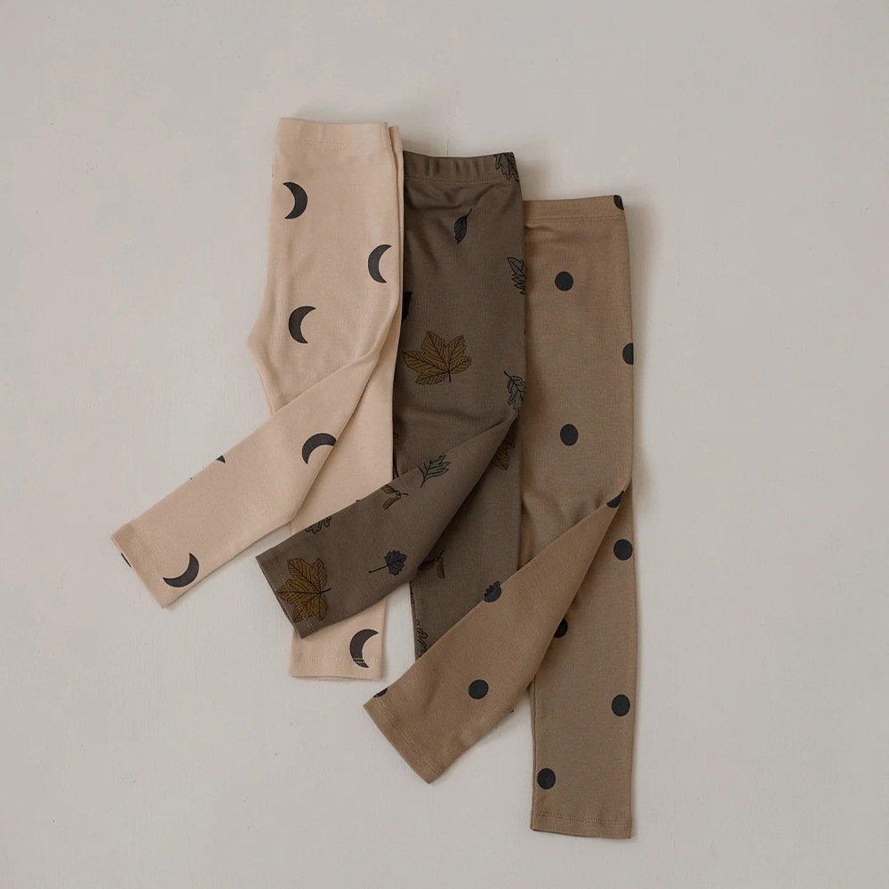 レギンス キッズ  ベビー オーガニックズー Organic Zoo Pebble Midnight Leggings【国内正規品】 11llpm