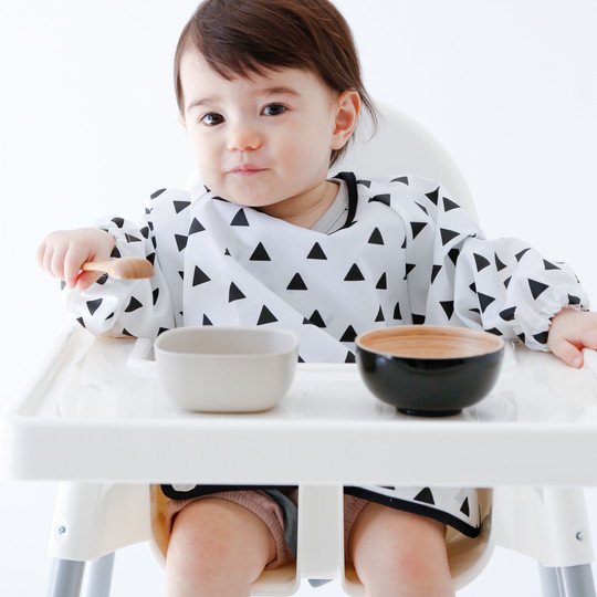 お食事エプロン スモック チョコレートスープ chocolatesoup GEOMETRY SMOCK