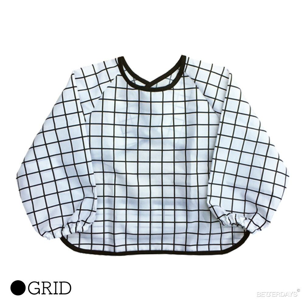 お食事エプロン スモック チョコレートスープ chocolatesoup GEOMETRY SMOCK