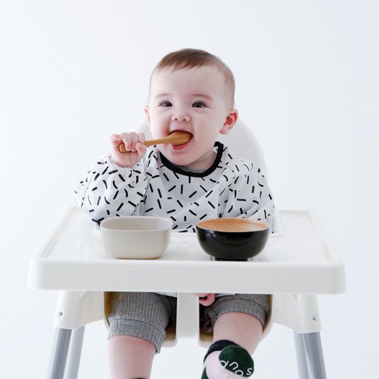 お食事エプロン スモック チョコレートスープ chocolatesoup GEOMETRY SMOCK