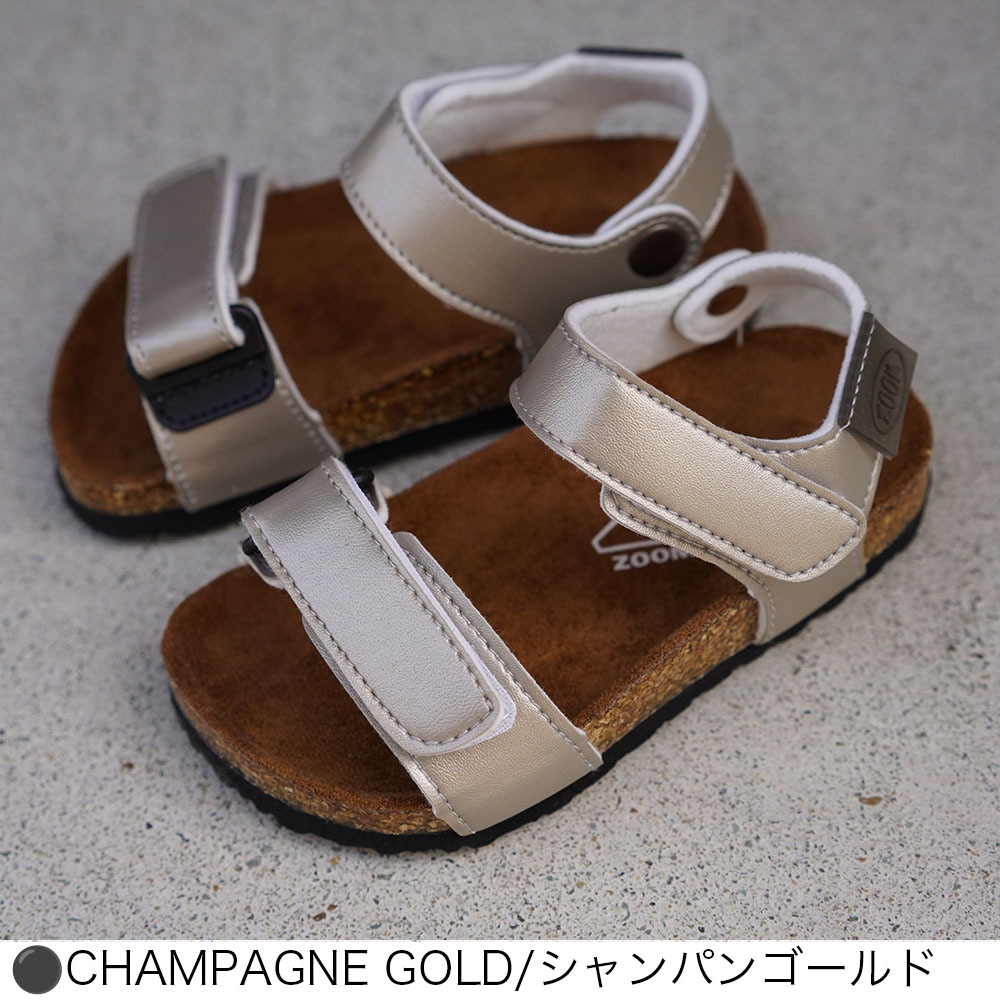 サンダル キッズ ZOOM ズーム Velcro Sandal ベルクロサンダル 15cm-cm