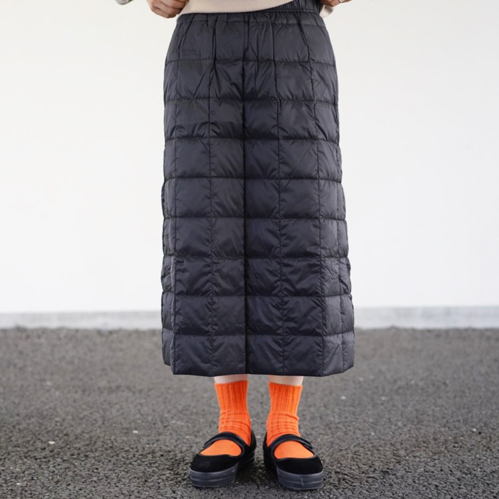 ダウンスカート レディース BASIC SEMI-LONG DOWN SKIRT ベーシック