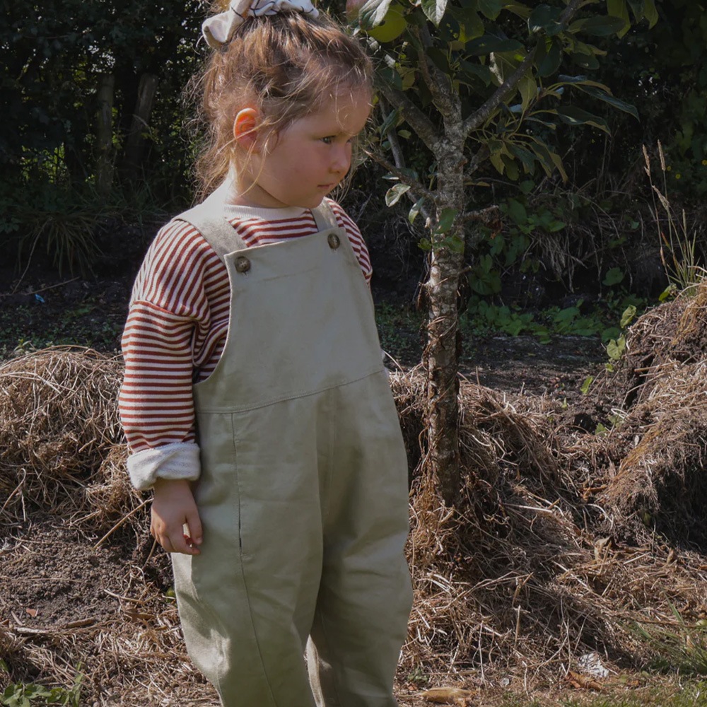 スウェット トレーナー キッズ ベビー オーガニックズー ストライプ