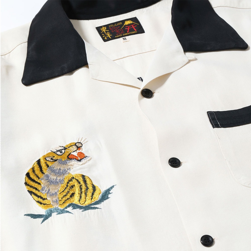 東洋　ボウリングシャツ　スカシャツ テーラー東洋 ボウリングシャツ スカシャツ TAILOR TOYO TT39301