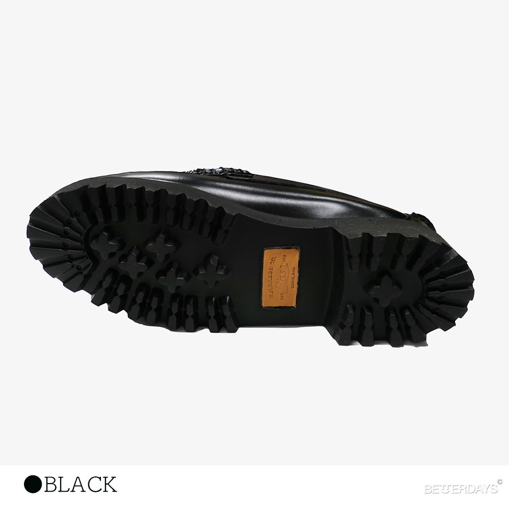 G.H BASS ビットローファーBLACK (RUBBER SOLE) ローファー ビットローファー 41830 BLACK RUBBER SOLE ジー