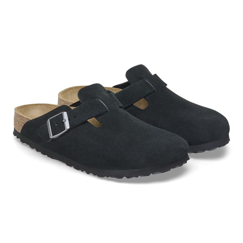 ビルケンシュトック ボストン ベロアレザー レギュラー ナロー 幅狭 23-28cm BIRKENSTOCK BOSTON