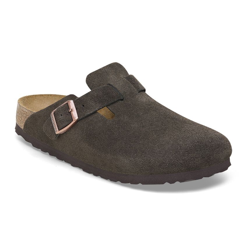 ビルケンシュトック ボストン ベロアレザー レギュラー ナロー 幅狭 23-28cm BIRKENSTOCK BOSTON