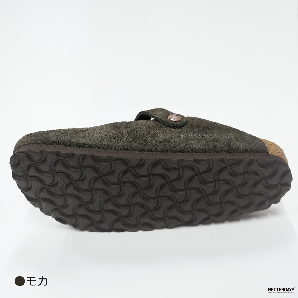 ビルケンシュトック ボストン ベロアレザー レギュラー ナロー 幅狭 23-28cm BIRKENSTOCK BOSTON