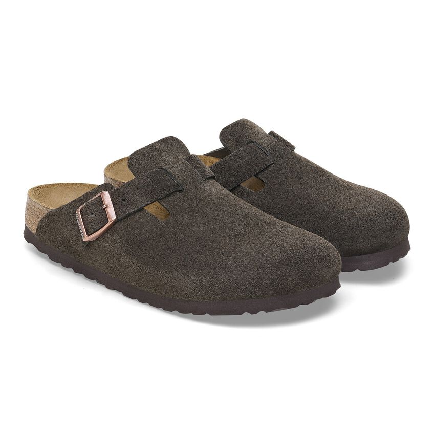 ビルケンシュトック ボストン ベロアレザー レギュラー ナロー 幅狭 23-28cm BIRKENSTOCK BOSTON