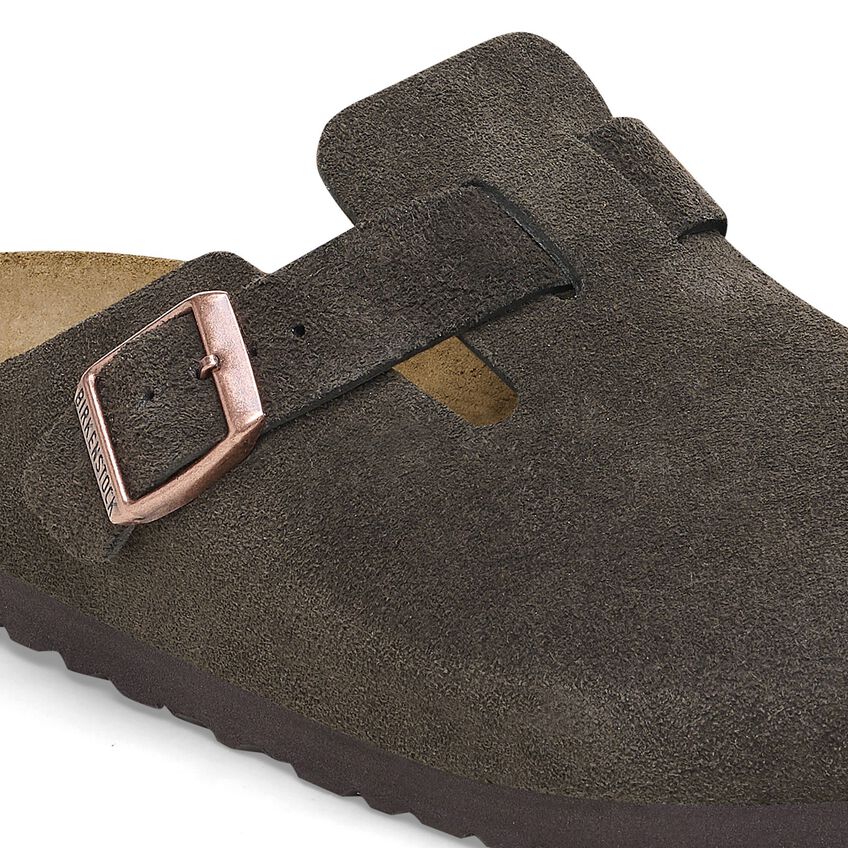 ビルケンシュトック ボストン ベロアレザー レギュラー ナロー 幅狭 23-28cm BIRKENSTOCK BOSTON