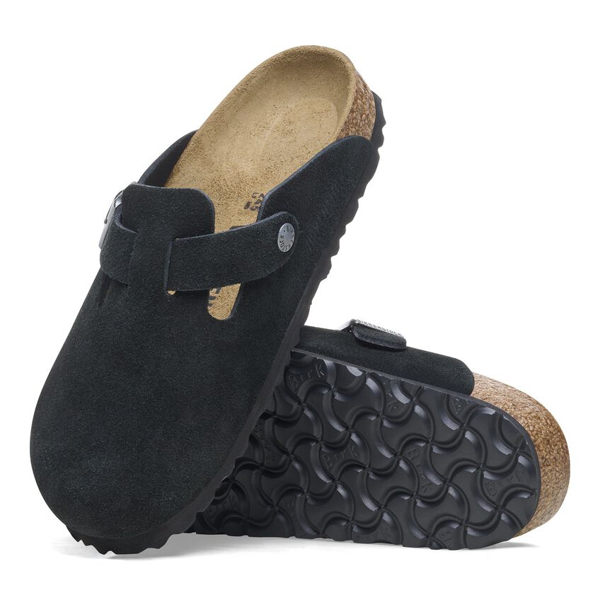 ビルケンシュトック ボストン ベロアレザー レギュラー ナロー 幅狭 23-28cm BIRKENSTOCK BOSTON