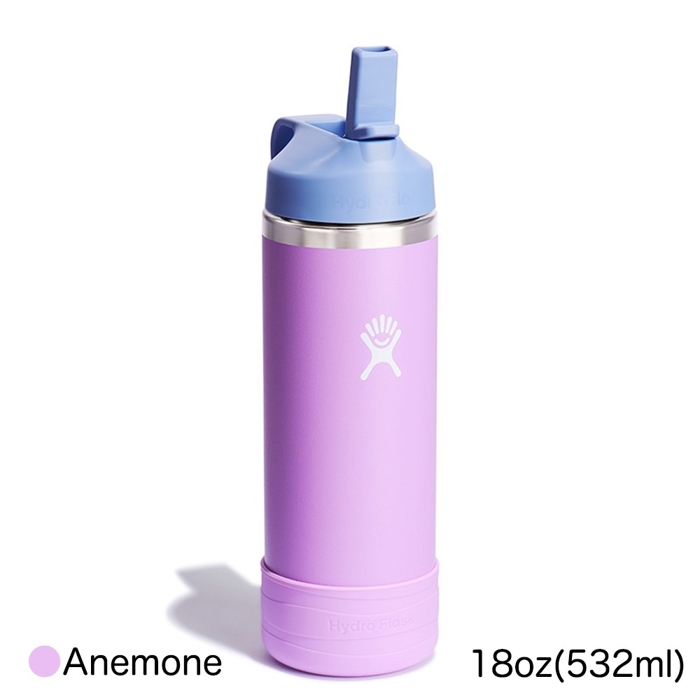 真空断熱 ハイドレーション キッズ ハイドロフラスク ボトル HYDRO FLASK  12oz ステンレス 魔法瓶  Wide Mouth