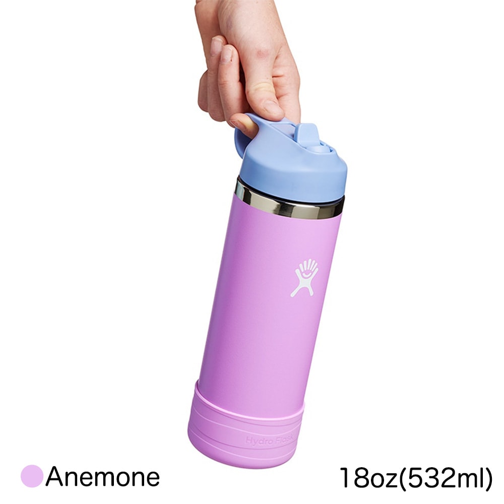 真空断熱 ハイドレーション キッズ ハイドロフラスク ボトル HYDRO FLASK  12oz ステンレス 魔法瓶  Wide Mouth