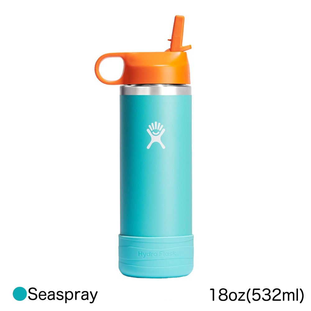 真空断熱 ハイドレーション キッズ ハイドロフラスク ボトル HYDRO FLASK  12oz ステンレス 魔法瓶  Wide Mouth
