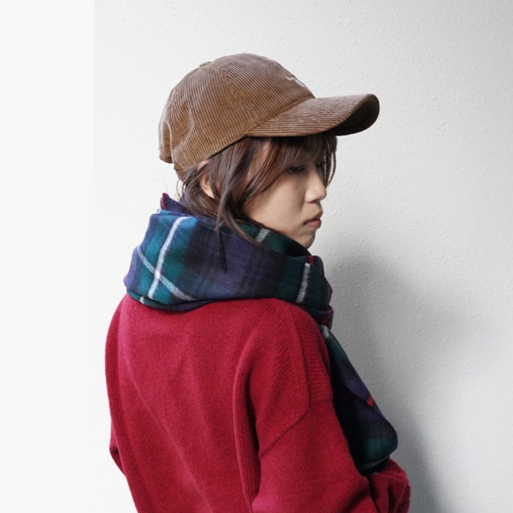 キャップ ユニセックス バブアー Preston コーデュロイ キャップ 帽子