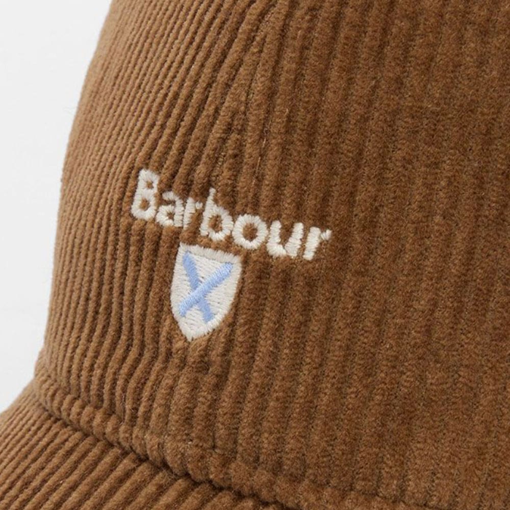 キャップ ユニセックス バブアー Preston コーデュロイ キャップ 帽子