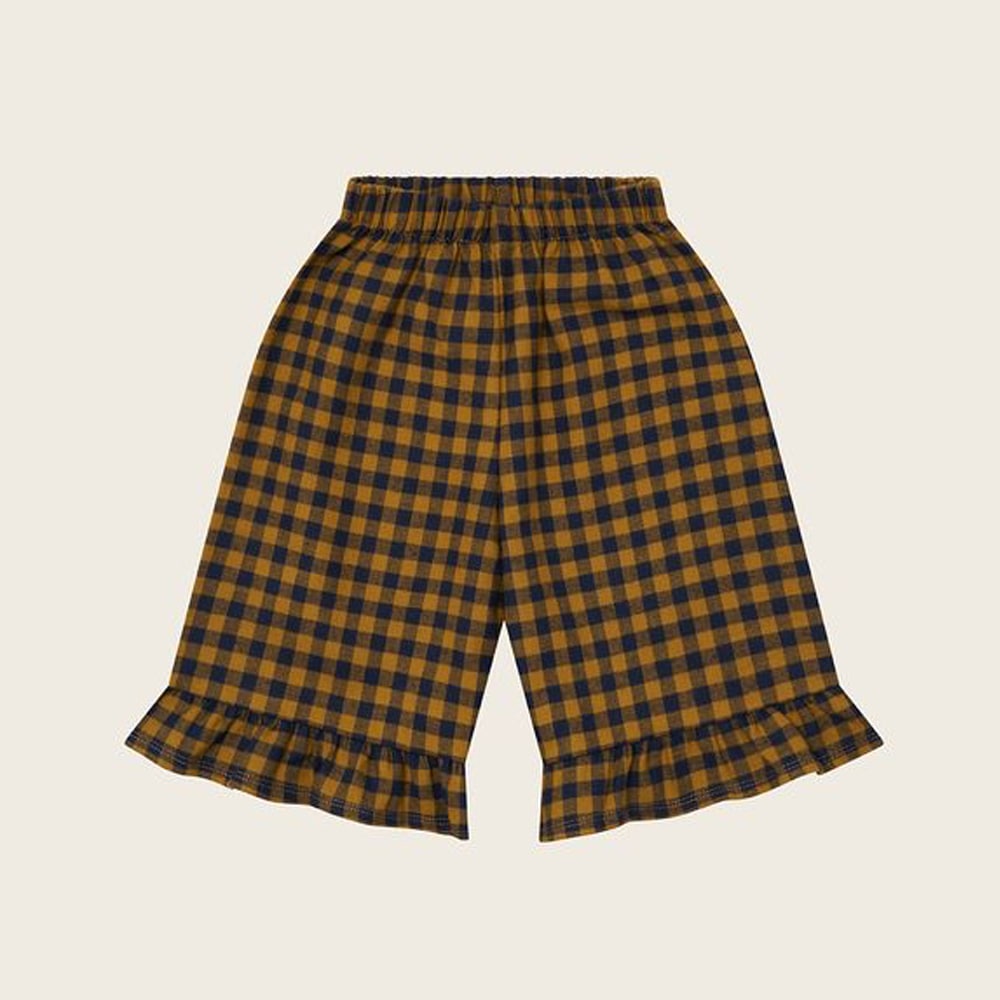 パンツ  キッズ  ベビー オーガニックズー Organic Zoo Blueberry Gingham Frill Culottes【国内正規品】オーガニックズー公式取扱店 ベターデイズ【25AW/OZ】17bbghfc