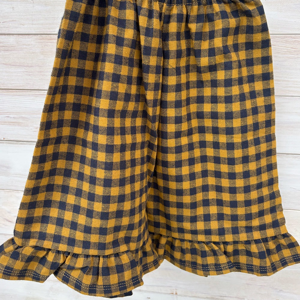 パンツ  キッズ  ベビー オーガニックズー Organic Zoo Blueberry Gingham Frill Culottes【国内正規品】オーガニックズー公式取扱店 ベターデイズ【25AW/OZ】17bbghfc