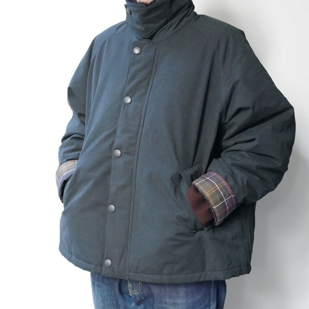 バブアー トランスポート パデッド ジャケット ユニセックス 中綿