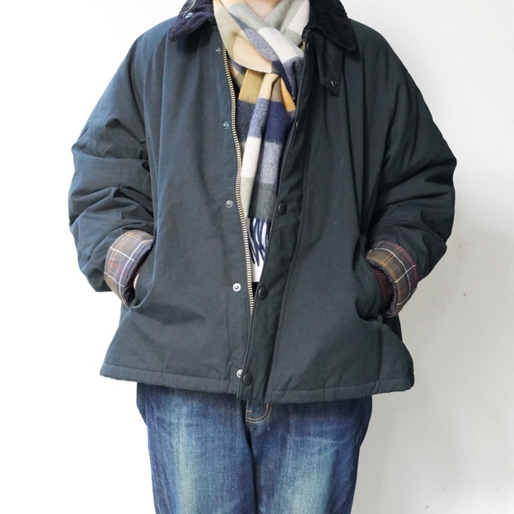 バブアー トランスポート パデッド ジャケット ユニセックス 中綿 Barbour PADDED TRANSPORT 【国内正規品】MCA1065