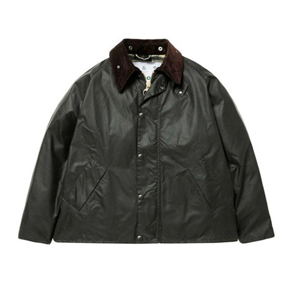 バブアー トランスポート ショートブルゾン ワックスコットBarbour