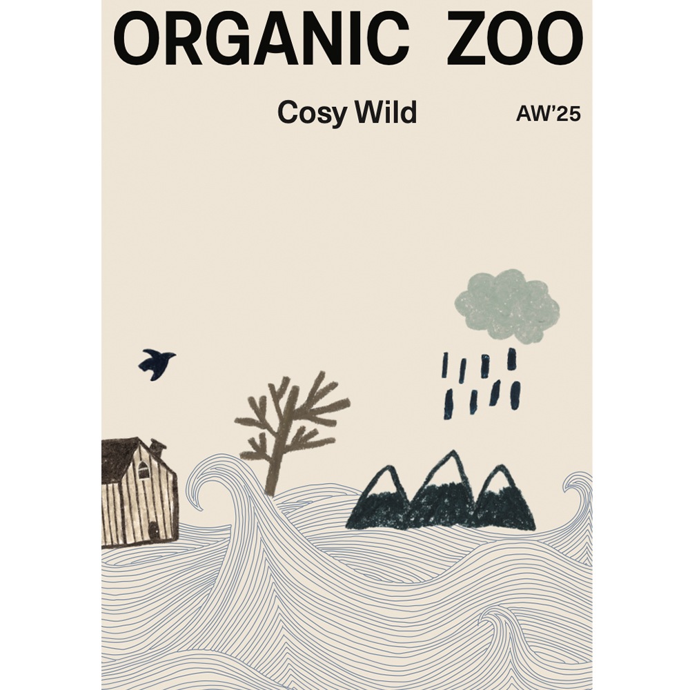 【納期2週間前後】サロペット トレーナー  キッズ  ベビー オーガニックズー  Organic Zoo Dusky Midnight Dungarees【国内正規品】 オーガニックズー公式取扱店 ベターデイズ【25AW/OZ】17cwildbsoz