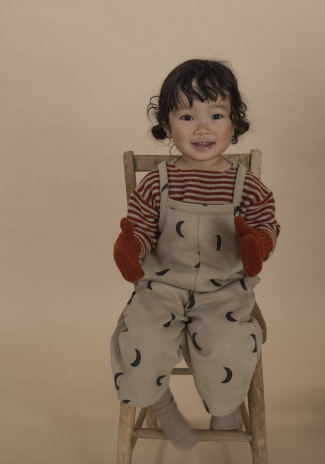 【納期2週間前後】サロペット トレーナー  キッズ  ベビー オーガニックズー  Organic Zoo Dusky Midnight Dungarees【国内正規品】 オーガニックズー公式取扱店 ベターデイズ【25AW/OZ】17cwildbsoz